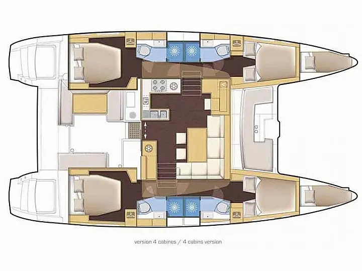 Lagoon 46/12  - IRIS  - Immagine di layout