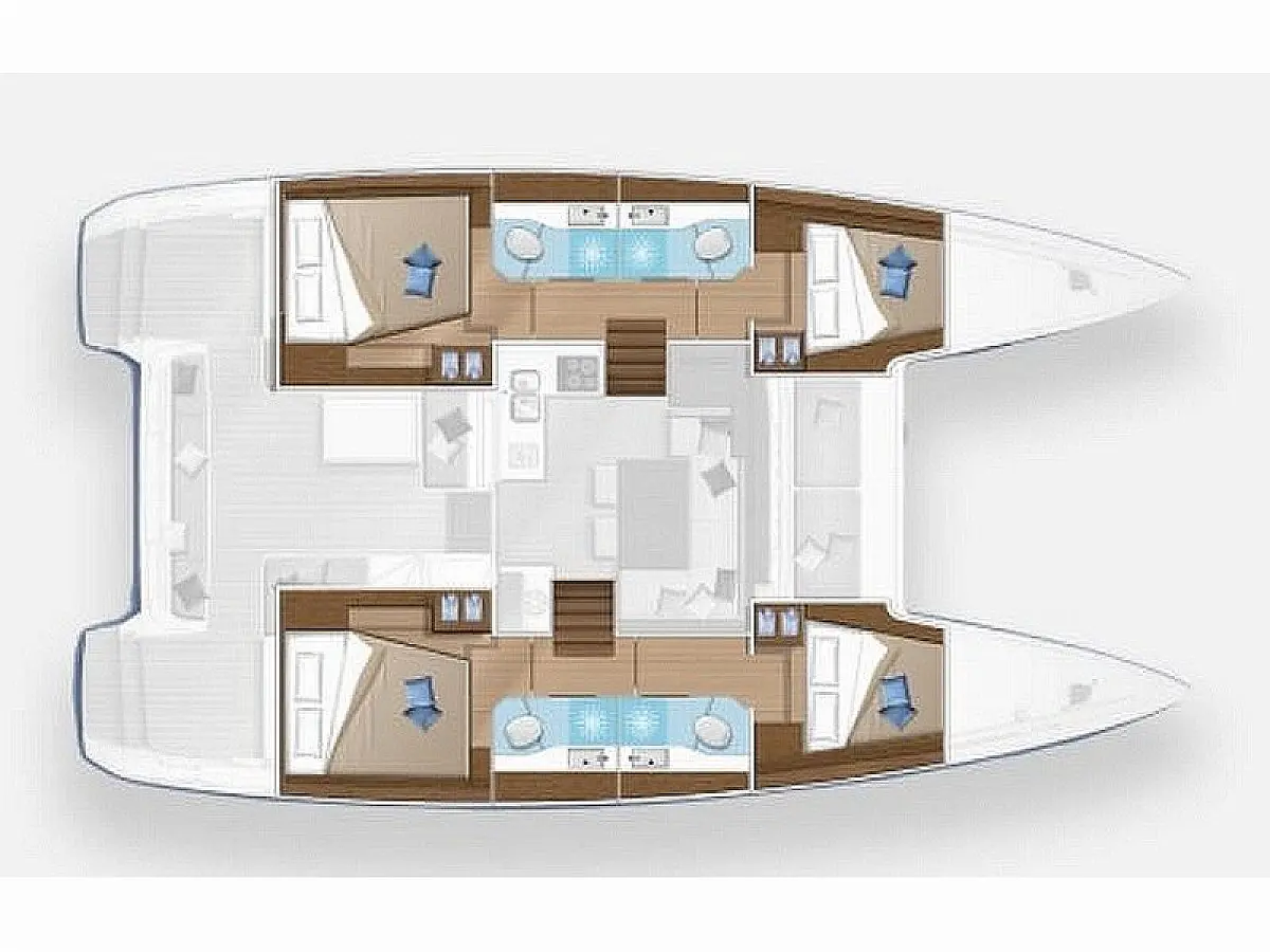 Lagoon 40 - KORINA  - Immagine di layout