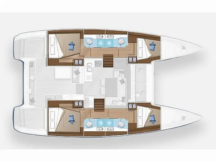 Lagoon 40 - KORINA  - Immagine di layout